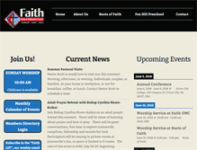 Tablet Screenshot of faithfoxchapel.org